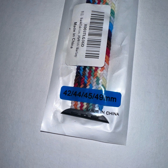 Apple Watch Band 42/44/45/49mm Multi-color Pride Branded New New in Packaging - Picture 6 of 7